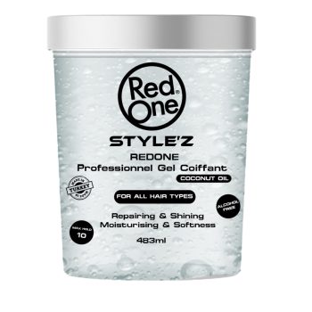   RedOne - Style'Z Hair Gel - 483ml - Hajzselé Kókuszolajjal