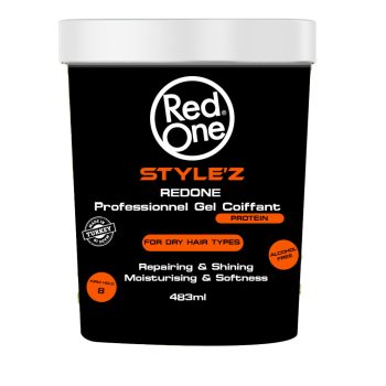   RedOne - Style'Z Hair Gel - 483ml - Hajzselé Proteinnel