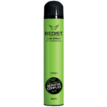   Redist Professional - Full Force Keratin Complex Hair Spray - 400ml - Erős Tartású Hajlakk Keratinnal