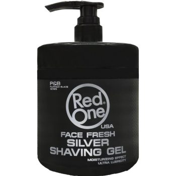   RedOne - Shaving Gel Face Fresh Silver - 1000ml -  Pumpás Átlátszó Borotvagél