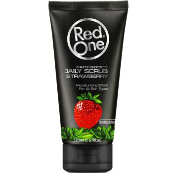   RedOne - Face & Body Daily Scrub Strawberry - 170ml- Epres Arcradír